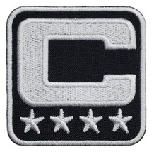 Capital C Tactical Embroidered Iron On Patch Football Soccer 4 Stars - $8.17+
