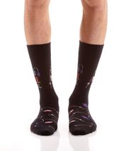 Reel Deal Yo Sox Men's Crew Socks Premium Cotton Blend Antimicrobial Size 7 - 12 image 3