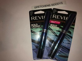 Revlon Bold Lacquer Length &amp; Volume Mascara #003 Blackened Brown Lot of 2 - $294.00 MXN