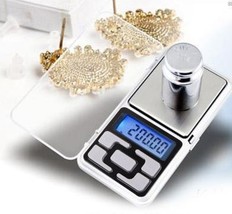 500g/0.1g Digital Electronic Pocket Diamond Jewelry Gold Balance Scale FREE BATT - £15.84 GBP