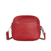 Leather Cross Body Bag Women Casual Shell Cow Leather Woman&#39;s Handbag Girl Ladie - £34.76 GBP