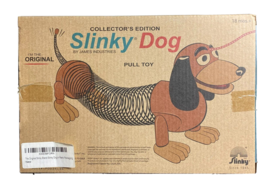 Slinky Dog Collector&#39;s Edition Pull Toy James Industries Original Box New - £23.23 GBP