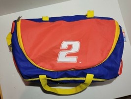 Rusty Wallace Miller Lite #2 NASCAR Red Blue Duffle Bag Vintage 90s ADS Sports - £16.07 GBP