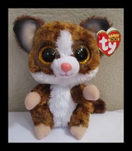 Ty Beanie Boos Binky the Galago Big Gold Glitter Eyes NEW - $9.25