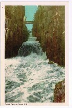New Brunswick Postcard Pokiok Falls Further Below The Bridge - £1.70 GBP