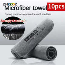 10pcs/5pcs/3pcs High-end Microfiber Auto Wash Towel Car Cleaning Drying Cloth He - £7.76 GBP+