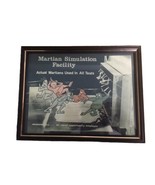 McDonnell Douglas Boeing “Martian Simulation Facility” Framed Art 8.5” X... - £23.51 GBP