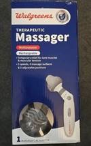 Walgreens Therapeutic Massager Multi-purpose Rechargeable Adjusts To 90° - £32.49 GBP