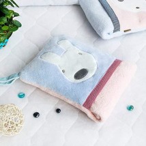 [Blue Rabbit] Fleece Throw Blanket Pillow Cushion / Travel Pillow Blanket (28.3  - $20.89