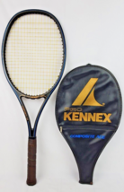 Vintage Pro Kennex Composite Ace Tennis Racquet 4 1/4&quot; Black w/Cover Ver... - $34.30
