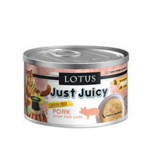 Lotus Cat Just Juicy Pork Stew 2.5oz. (Case of 24) - £83.05 GBP