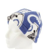Polar Fleece Indianapolis Colts Handmade Beanie Hat Adult Size  - £8.83 GBP