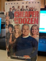 Cheaper by the Dozen VHS | Brand New, Factory Sealed Steve Martin  02454... - $2.96