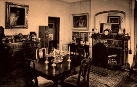 RPPC Dining Room in the Black House, Ellsworth ME Vintage Postcard -BK45 - £3.89 GBP