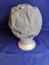 Adidas Gray &amp; Pink Strapback Hat - $18.69