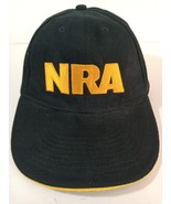 NRA American Flag Mens Hat Cap Black Gold National Rifle Association Emb... - $194.39 MXN