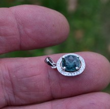Blue Sapphire Pendant. A 2.15 cwt . Appraised $510 US. September Birthday - £209.59 GBP