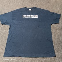 Vintage Reebok Classsics T Shirt Adult XL Dark Blue 90s Y2K - $15.56