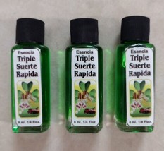 3X TRIPLE SUERTE RAPIDA ESENCIA ESOTERICA / GOOD LUCK ESSENCE -3 de 1/4 ... - £9.99 GBP