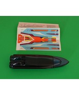 Avon/Transportation-Avon Dark Blue Glass Speed Boat Decanter - $18.00