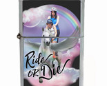 Ride Or Die Rs1 Flip Top Dual Torch Lighter Wind Resistant - £13.25 GBP