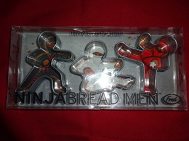 NINJABREAD MEN cookie cutters by FRED ninja bread - $9.00