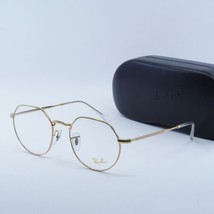RAY BAN RX6465F 3086 Gold 53mm Eyeglasses New Authentic - £95.97 GBP