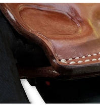 Fits Beretta APX Full Size 9mm 40 Caliber 4.25”BBL Leather Paddle Holster #1285# image 3
