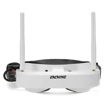 Eachine EV100 5.8G 72CH 720*540 FPV Goggles With Dual Antennas Fan 18650... - $147.51