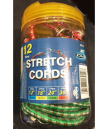 12 Piece Stretch Cords (Bungee) - $18.25 CAD