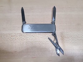 Barlow Pocket Knife Acar Roseville Mi Made Japan Advertising Multi Tool File Vtg - £7.32 GBP