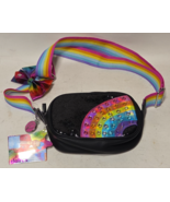 NEW - Jojo Siwa Claire’s Rainbow Sparkly Bow Bag - $29.69