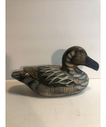 Vintage Hand Carved and Hand Painted Wooden Duck Figure ( Paint Chipping... - $19.18 CAD