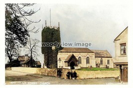 ptc5824 - Yorks - Early view, Ivy Covered, Adwick-le-Street Church - pri... - $2.80