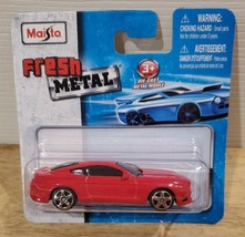 2015 Red Ford Mustang GT Diecast Car from the Fresh Metal Series -New in Package - £7.83 GBP