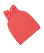 Kate Spade New York Hat Solid Bow Beanie Costume Pink - €27,85 EUR