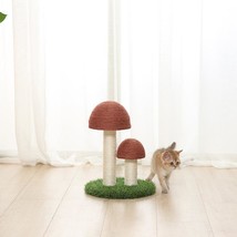 Durable Sisal Mushroom Cat Scratcher: The Perfect Playtime Companion for... - £57.44 GBP