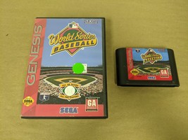 World Series Baseball Sega Genesis Cartridge and Case - £4.31 GBP