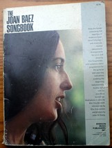 Vntg 1966 Pb The Joan Baez Songbook [Ryerson] Viet Nam Peace Activist Black Veil - £9.15 GBP