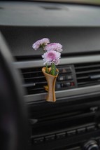 Cardening Car Vase - Cozy Boho Car Accessory for Women Natural Air Freshener Ben - £9.42 GBP