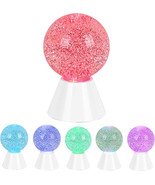 REDIGPLE LED Spherical Color Changing Globe Lamp with (Silver Fragments) - $463.13 MXN
