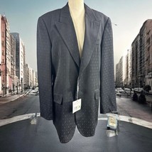 MOSCHINO Cheap &amp; Chic Monogrammed S/B Sportcoat Blazer Jacket Size 40R $250 - $148.49