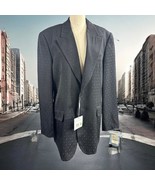 MOSCHINO Cheap &amp; Chic Monogrammed S/B Sportcoat Blazer Jacket Size 40R $250 - $148.49
