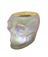 NEW Bath &amp; Body Works Iridescent Light Up Skull Candle Holder Pedestal H... - $936.20 MXN