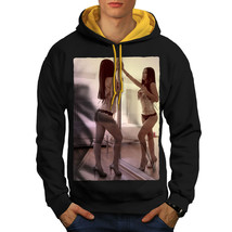 Sexy Asian Lady Sweatshirt Hoody Sweet Teen Girl Men Contrast Hoodie - £19.01 GBP