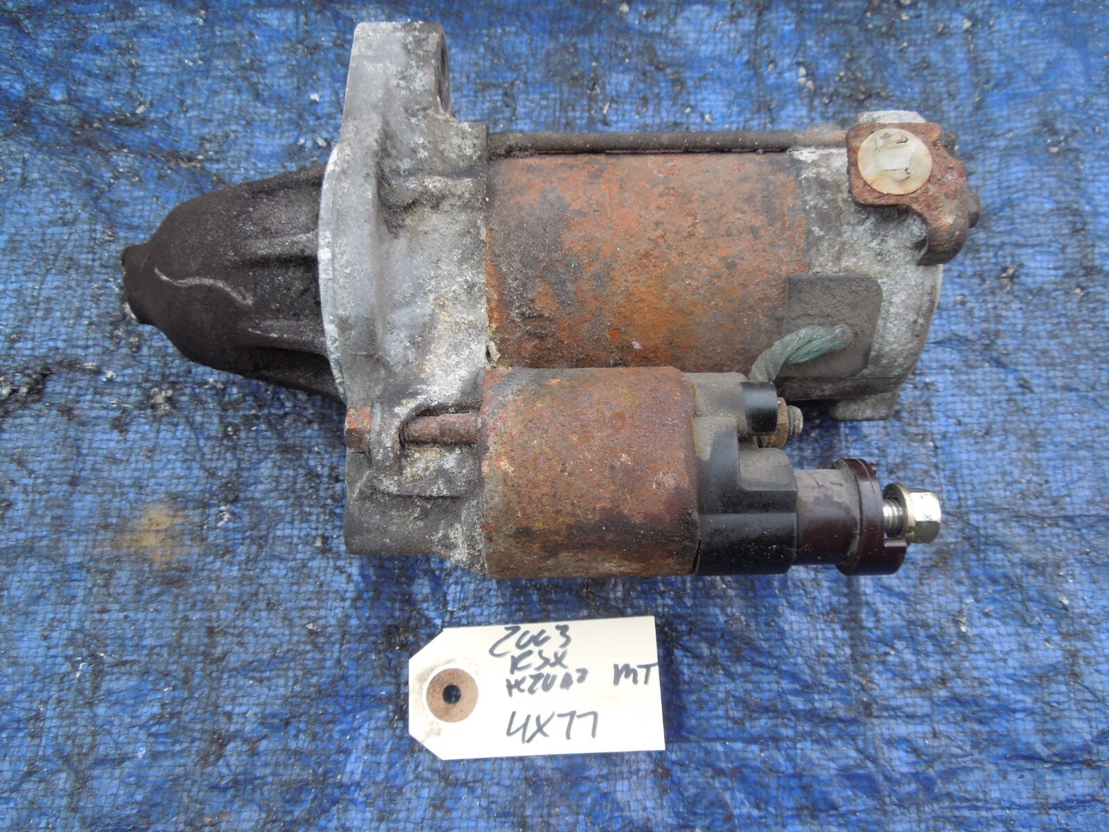 02-06 Acura RSX K20A2 manual transmission starter motor assembly 5 speed... - $79.99