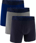 Under Armour Men&#39;s UA Performance Cotton Blend 6” Boxer Briefs 3 Pack Si... - $460.08 MXN