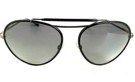 New Tom Ford TF 24709B 56mm Black Round Men&#39;s Women&#39;s Sunglasses Italy - £152.34 GBP