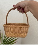 Vintage Small wicker Basket - $14.99