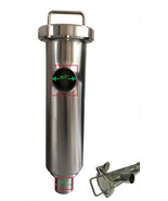 Free shipping Welding Sanitary Stainless Steel 304 2&#39;&#39; Strainer Filter L... - $230.11 CAD